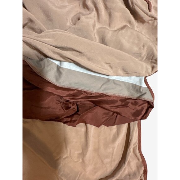 Rick Owens Larry F/W 19 Burnt Pink Velvet Dirt Skirt w Thigh Slits Made in Italy - Picture 5 of 13